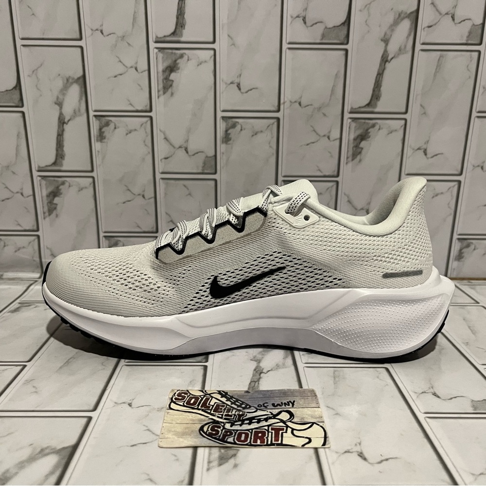 New Nike Air Zoom Pegasus 41 Running Training Gym Shoes Womens White Black - Picture 8 of 11
